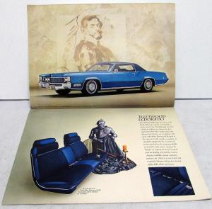 1969 Cadillac Dealer Large Prestige Sales Brochure Oversized Fleetwood DeVille