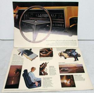 1969 Cadillac Dealer Large Prestige Sales Brochure Oversized Fleetwood DeVille