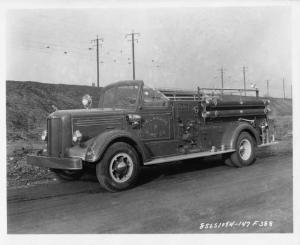 1947 Mack 85LS Fire Truck Press Photo 0251 - Deleware Fire Co - Engine No 2