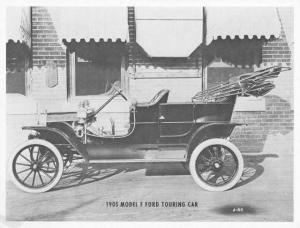 1905 Ford Model F and 1909 1913 and 1915 Model T Image Plates Set