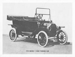 1905 Ford Model F and 1909 1913 and 1915 Model T Image Plates Set