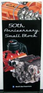2005 Chevrolet Sale Brochure Show Handout 50th Anniversary Small Block V8 Engine