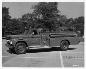 1960 GMC 4000 Fire Truck Press Photo Lot 0258 - WS Darley - Lebanon Correctional