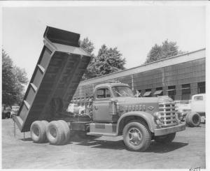 1960s Diamond T with Galion Dump Truck Body Press Photo 0032