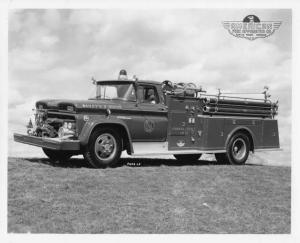 1965 GMC Fire Truck Press Photo 0261 - American Fire Apparatus - Baileys X-roads