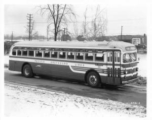 1940 Yellow Coach Pacific Greyhound Lines Press Photo 0001 - San Francisco