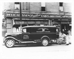 1929 GMC Truck Press Photo 0268 - Gross Bros Fruiterers & Grocers