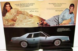 1981 Imperial by Chrysler Features 7 Clothing Designers in the Sales Brochure