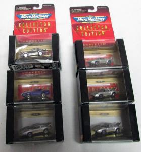 Micro Machines Chevrolet Corvette Series 1 Collector Edition Set Of 6 NIB