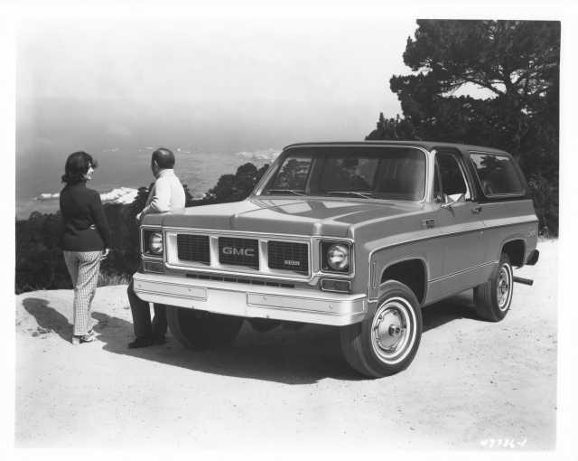 1977 GMC Jimmy Truck Press Photo 0275