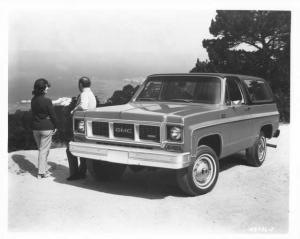 1977 GMC Jimmy Truck Press Photo 0275