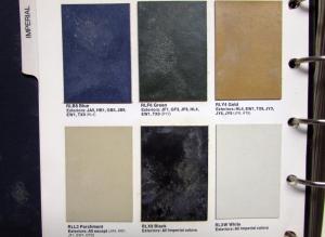 1973 Chrysler Dealer Color & Trim Selector Album Upholstery Samples Paint Chips