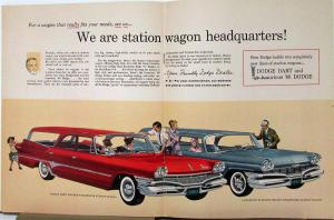 1960 Dodge News Mag Matador Dart Polara Wagon Greenwich Village Alaska Original