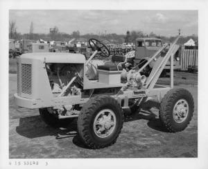 1953 FWD Blue Ox Log Skidder Press Photo Lot 0014