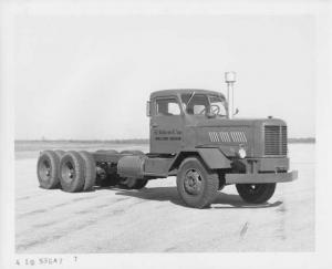 1953 FWD 10 Wheel Cab and Chassis Truck Press Photo Lot 0016 - Ed Holloran & Son