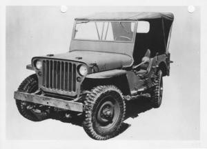 1942 Ford GPW 1/4 Ton 4x4 Truck with 4 Wheel Steering Press Photo 0282