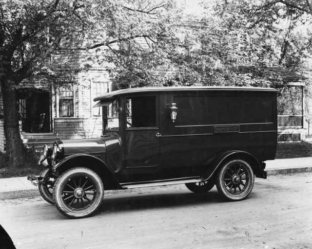 1918 Maxwell Sedan Delivery Truck Press Photo 0001 - JB Cole & Son - S Boston