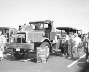 1941 Mack Model FK Truck at Auto Show Press Photo 0259 - Wellington Service Corp