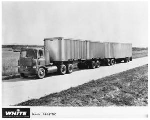 1959 White 5464TDC Truck Press Photo 0126