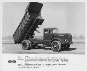 1952 Autocar Tanker Truck Press Photo 0046
