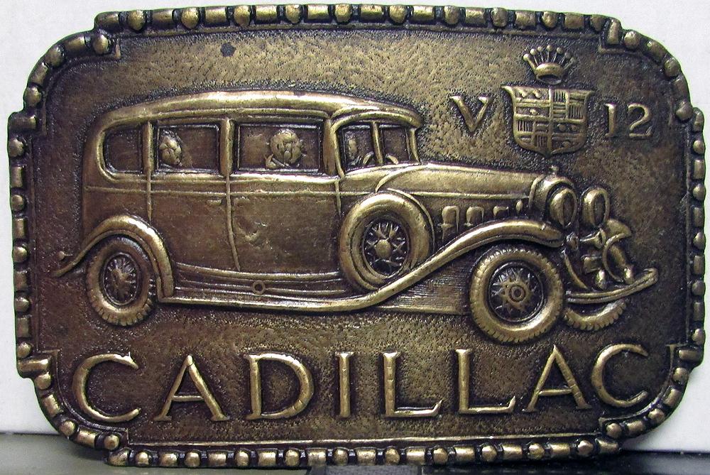 1931 Cadillac V12 Belt Buckle