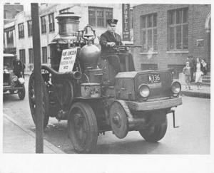 1916 Christie Front Wheel Drive Steam Engine Fire Truck Press Photo 0080