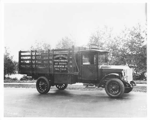 1930s Mack Truck Press Photo 0275 - Ferguson & Co - Waltham MA