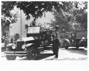 1923 American LaFrance Fire Engine Press Photo 0083