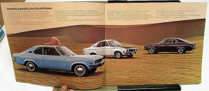 1973 Opel Manta Dealer Brochure Features Specs Luxus Rallye GT Wagon 1900