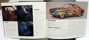 1973 Opel Manta Dealer Brochure Features Specs Luxus Rallye GT Wagon 1900