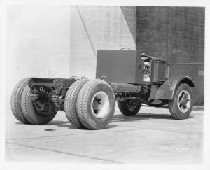 1932 Mack Chain Drive Truck Partially Assembled Press Photo Lot 0282