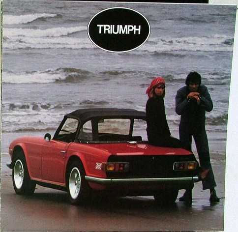 1973 Triumph Dealer Sales Brochure Folder Spitfire GT6 TR6 Stag Models