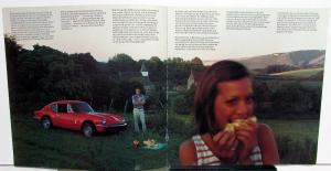 1973 Triumph Dealer Sales Brochure GT6 Features Options Specifications