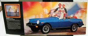 1979 MG Midget Dealer Sales Brochure Features Options Specifications