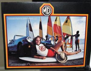 1979 MG Midget Dealer Sales Brochure Features Options Specifications