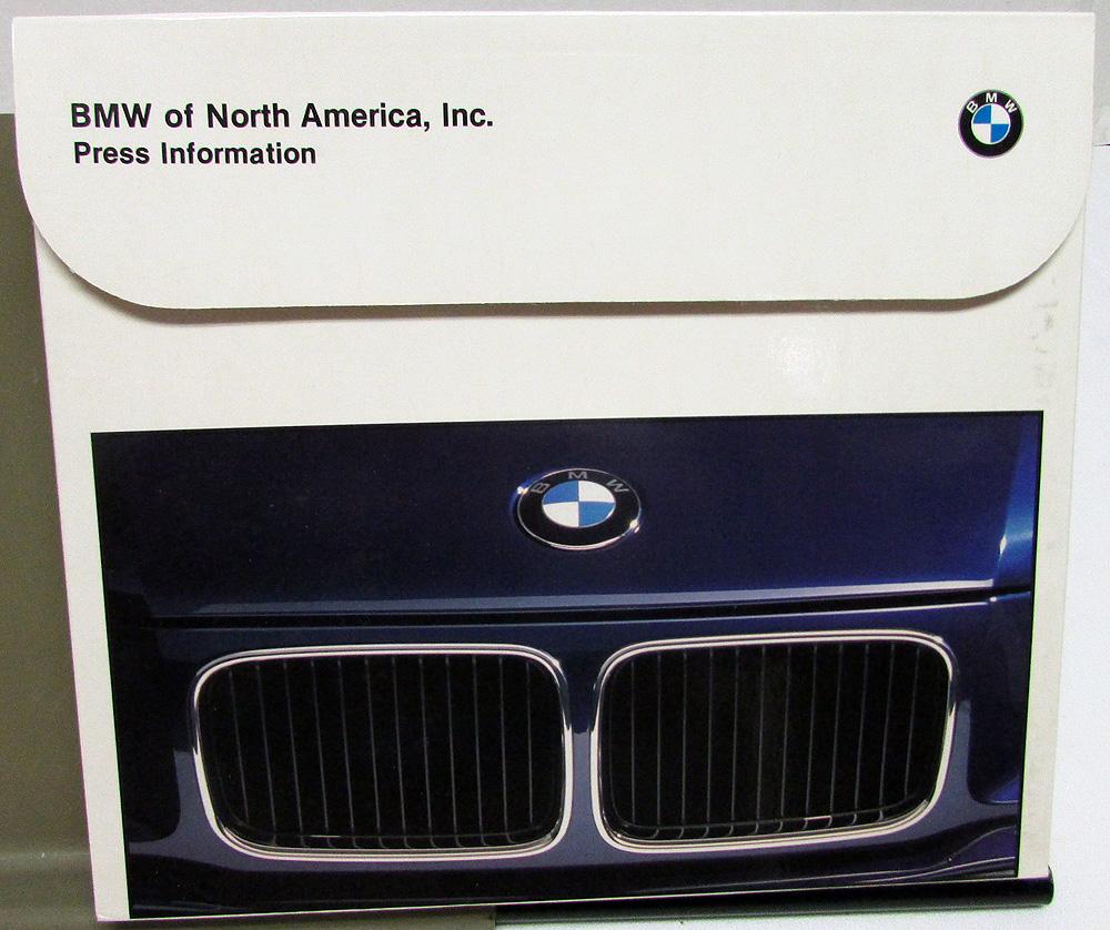 1993 BMW North America Press Kit 318 325 525 535 M5 740 750 850Ci Media Release