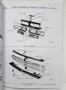 1967 Mopar Car Parts Book Plymouth Dodge Dart Barracuda Charger GTX Repro