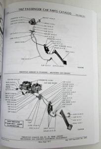 1967 Mopar Car Parts Book Plymouth Dodge Dart Barracuda Charger GTX Repro