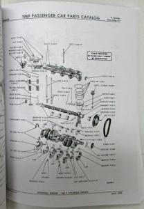 1969 Mopar Parts Book Plymouth Dodge Cuda GTX Charger Road Runner Daytona Repro