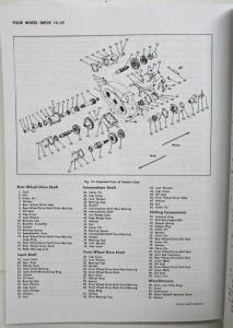 1958 Chevrolet Truck 3100 3200 3400 3500 & Larger Service Shop Manual Repro