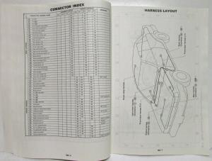1987 Nissan Sentra 4-Door Sedan GXE Electrical Wiring Diagram Manual