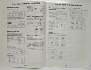1988 Nissan Passenger Van GXE Electrical Wiring Diagram Manual