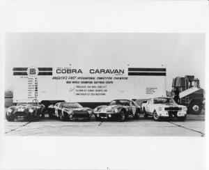 1966 Shelby Cobra Caravan Press Photo Poster & Release 0004
