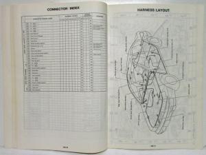 1989 Nissan Maxima Sedan GXE and SE Electrical Wiring Diagram Manual - US & CA