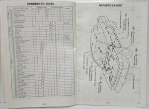 1989 Nissan Sentra 4-Door Sedan XE-USA & GXE-CA Electrical Wiring Diagram Manual