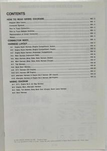 1992 Nissan Sentra NX-1600 NX-2000 Electrical Wiring Diagram Manual