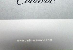 2003 Cadillac CTS Europe Germany Car Market Sales Brochure Original