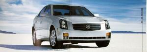 2003 Cadillac CTS Europe Germany Car Market Sales Brochure Original