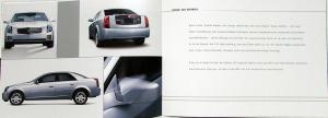 2003 Cadillac CTS Europe Germany Car Market Sales Brochure Original