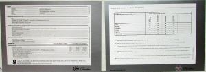 2003 Cadillac CTS Europe Germany Car Market Sales Brochure Original